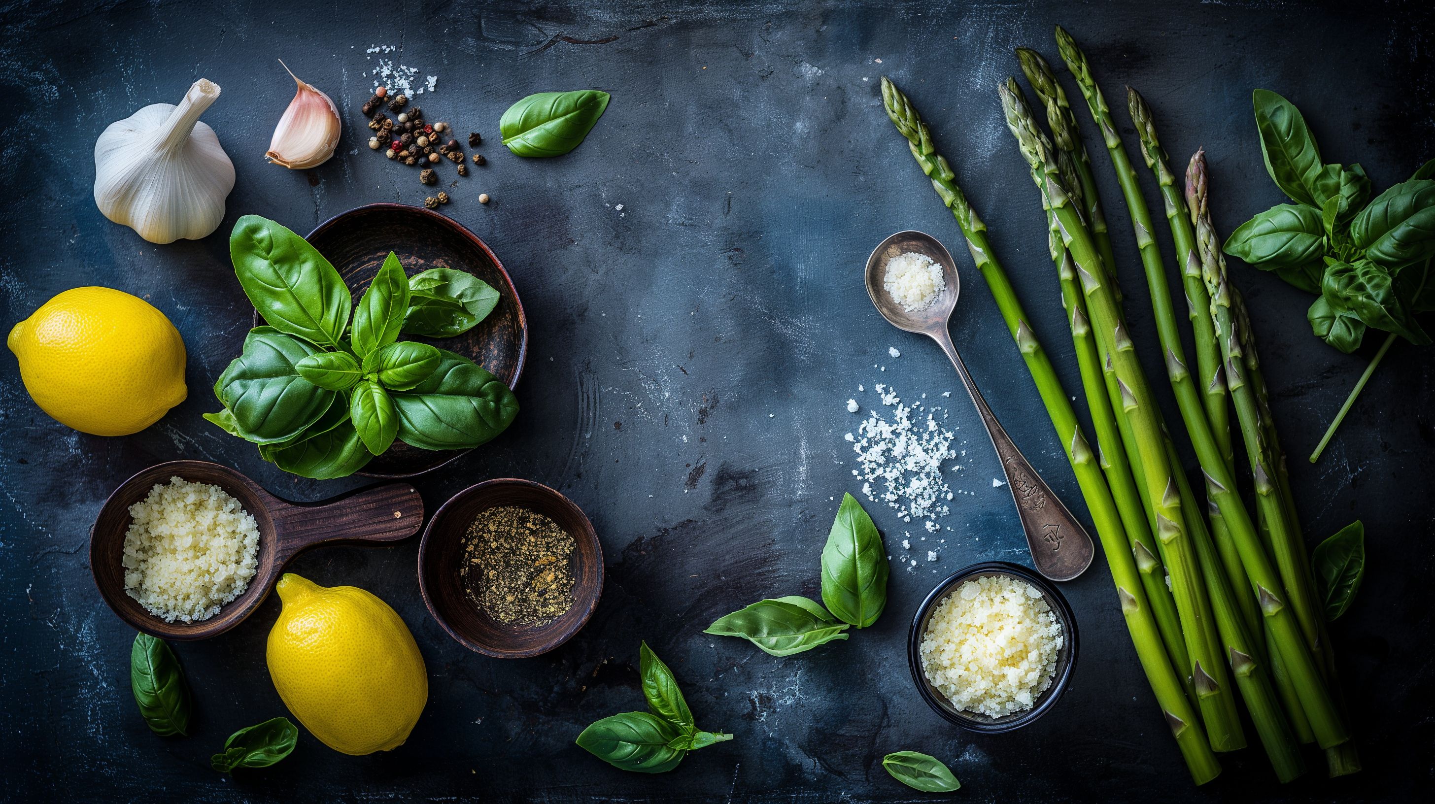 Grilled asparagus