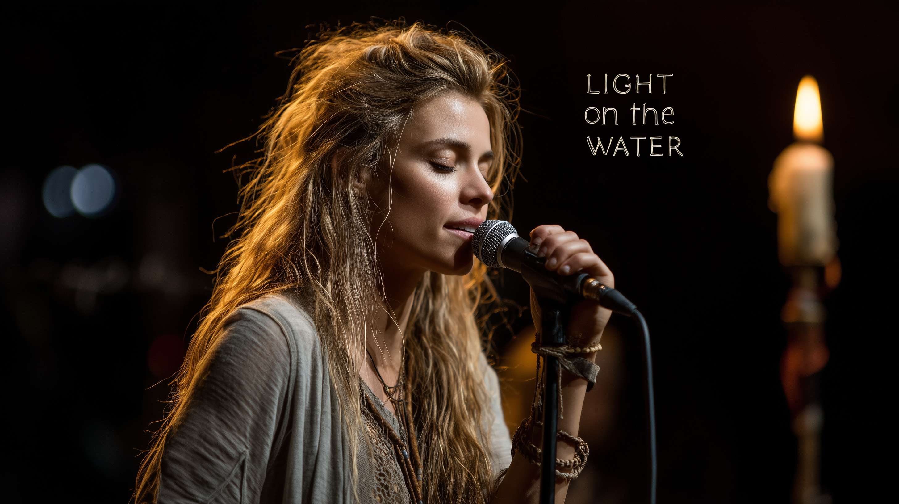 Light on the water album art
