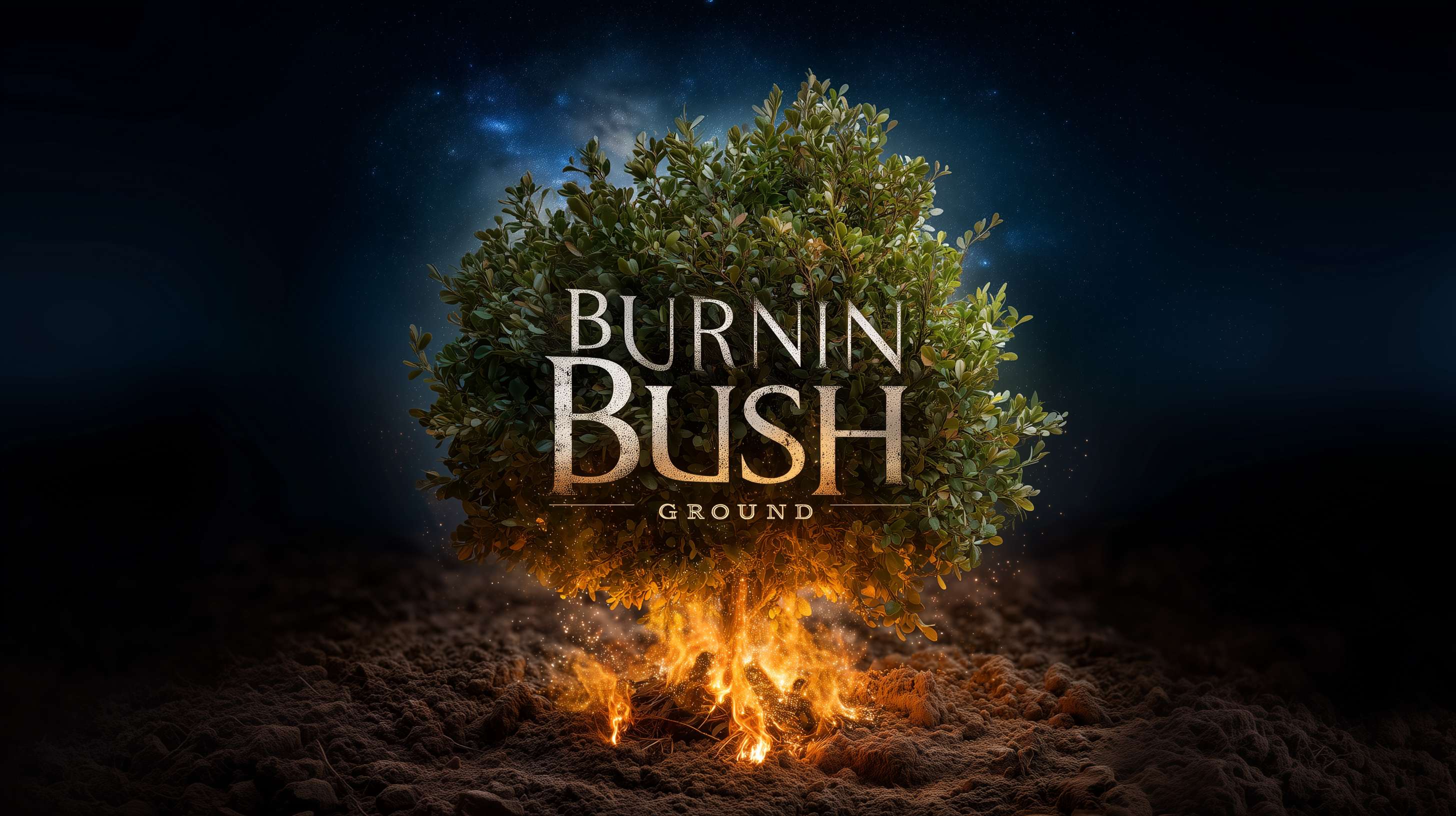 Burnin Bush Ground album art