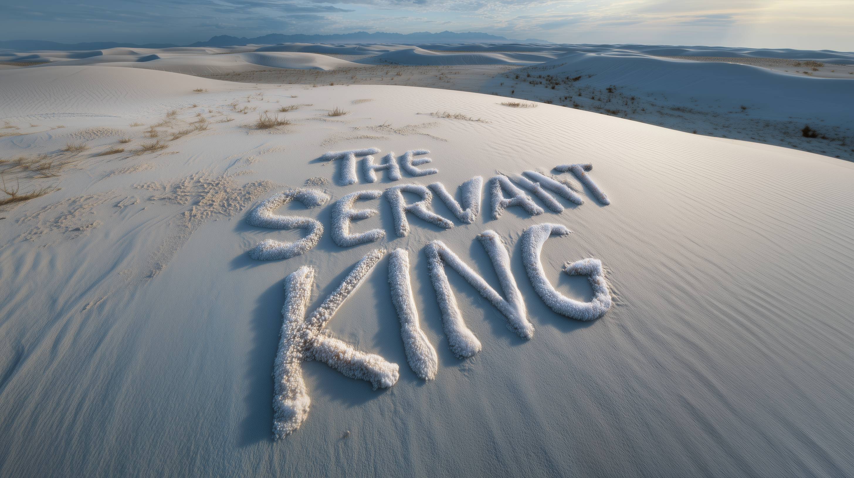 The servant king