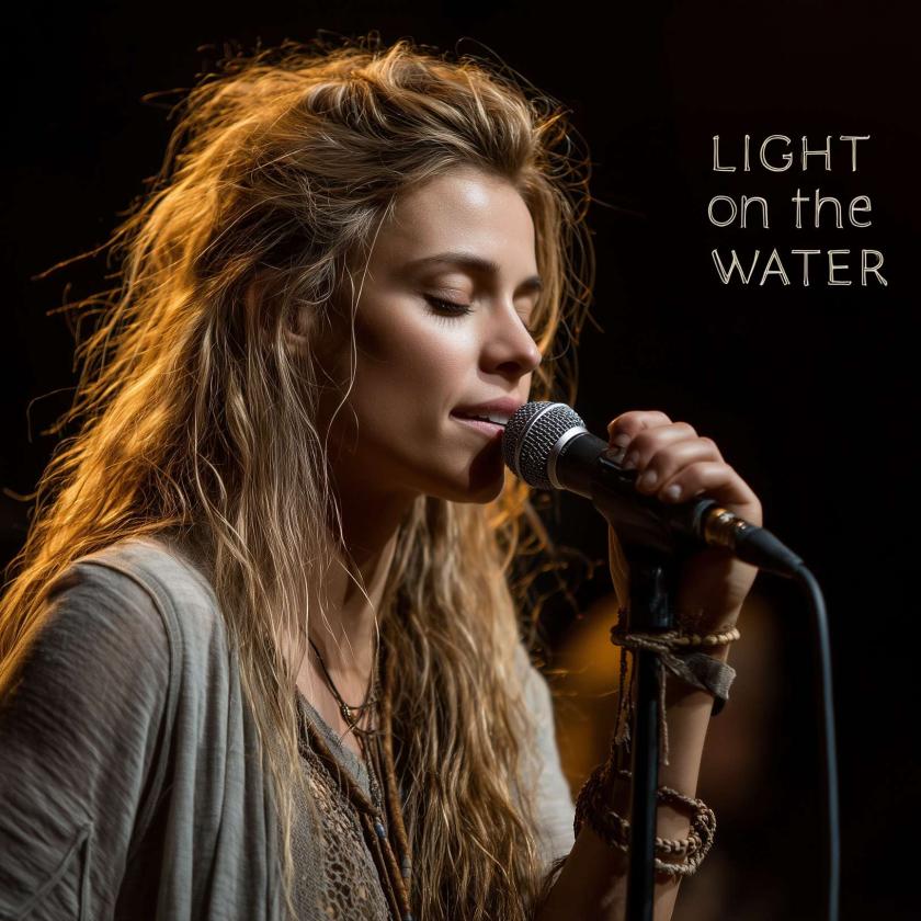 Light on the water album art