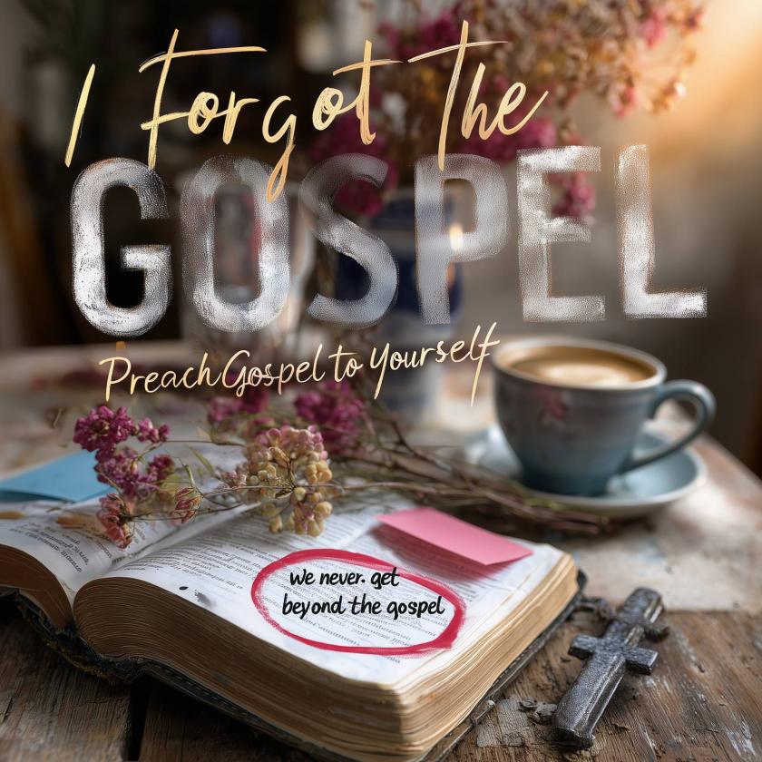 I forgot the gospel album art